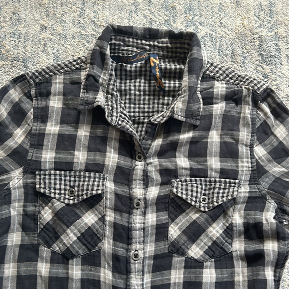 Seven7 Plaid Button Down Shirt - Picture 2 of 3